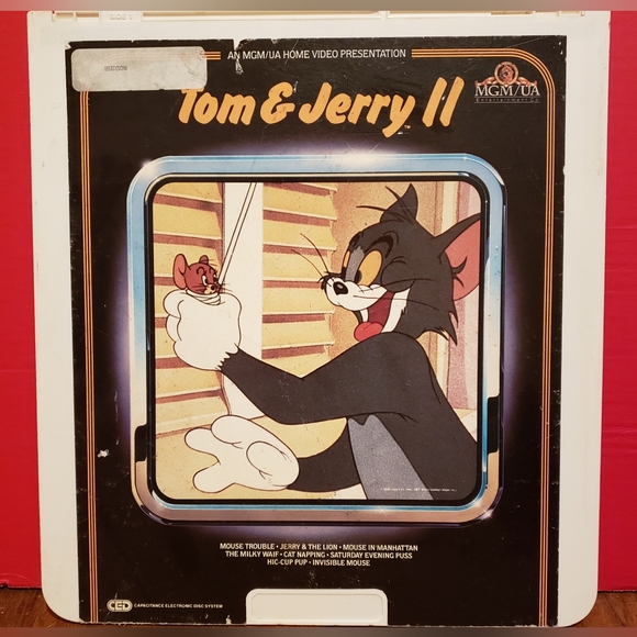 1982 Tom & Jerry II CED Video Disc - Picture 1 of 3